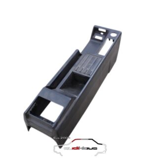 Audi 80/90/B3/Cabrio/Coupe/Typ 89 Quattro Mittelkonsole hinten mit Kassettenfach +  Zigarettenanzünder Öffnung 893863244/893864119