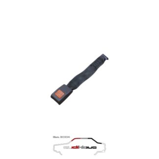 Audi Coupé/Urquattro/Typ 81/85 Gurtschloß hinten negro 811857739