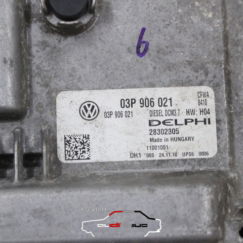 Vw Polo/6R Motorsteuergerät 03P906021L – Bild 2