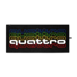 Audi quattro Strandlaken 80x180cm Badetuch Strandtuch Handtuch