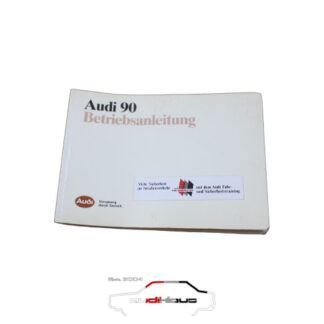 Audi 90/B3 Betriebsanleitung 882.561.890.00