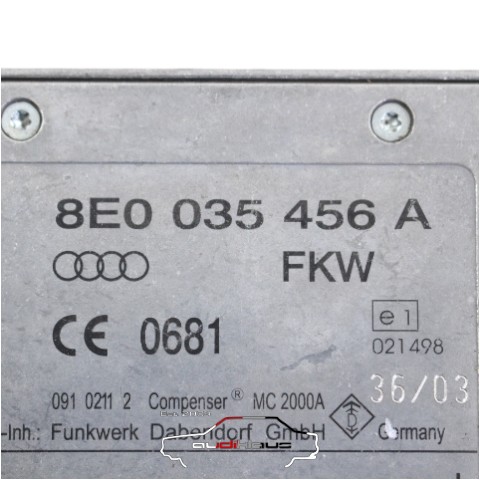 Audi A4/S4/B6/B7/A6/C6 Antennensignalverstärker 8E0035456A – Bild 3