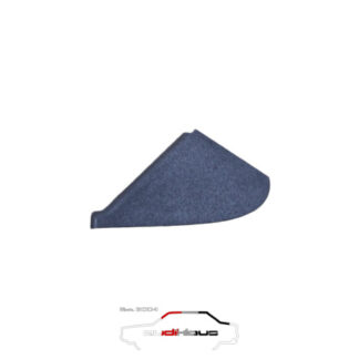Vw Santana/Passat/B2 Abdeckung innen für Außenspiegel schwarz NOS 321837994